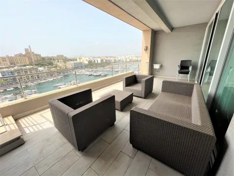 3 bed Apartment For Rent in Ta' Xbiex, Ta' Xbiex - thumb 1