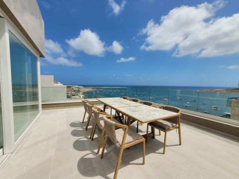 3 bed Penthouse For Rent in Qawra, Qawra - thumb 1